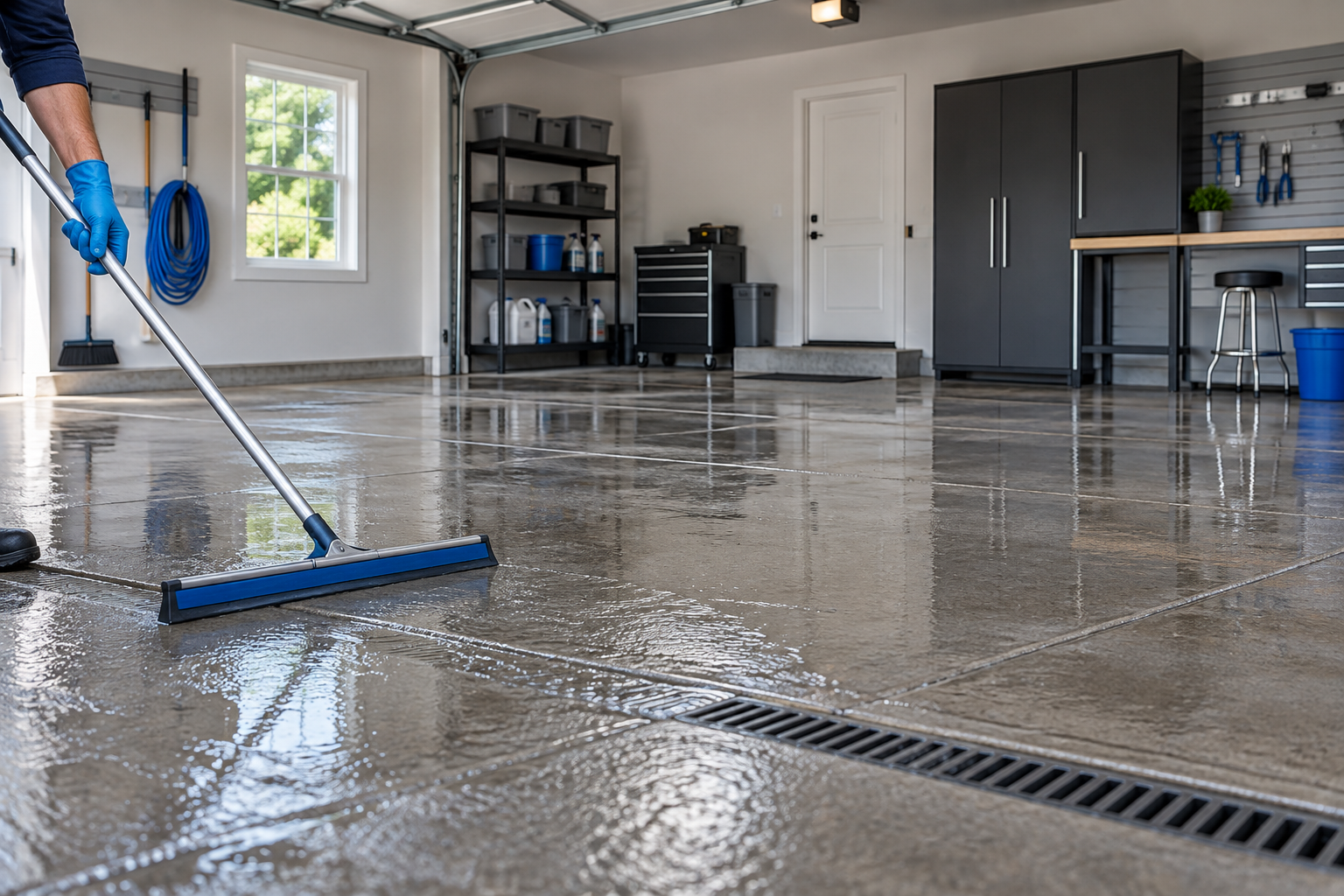 Garage cleaning